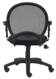 Boss Mesh Chair With Adjustable Arms MODEL # B6216