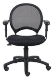 Boss Mesh Chair With Adjustable Arms MODEL # B6216