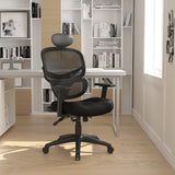 Boss Multi-Function Mesh Task Chair w/Headrest MODEL # B6338-HR