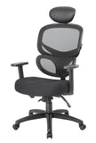Boss Multi-Function Mesh Task Chair w/Headrest MODEL # B6338-HR
