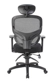 Boss Multi-Function Mesh Task Chair w/Headrest MODEL # B6338-HR