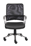 Boss Mesh Back W/ Pewter Finish Task Chair MODEL # B6406
