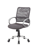 Boss Mesh Back W/ Pewter Finish Task Chair MODEL # B6416-CG