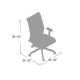 Boss Mesh and Antimicrobial Task Chair MODEL # B6566AM-BK