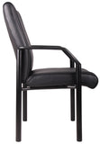Boss Mid Back Guest Chair In LeatherPlus MODEL # B689