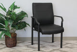 Boss Mid Back Guest Chair In LeatherPlus MODEL # B689