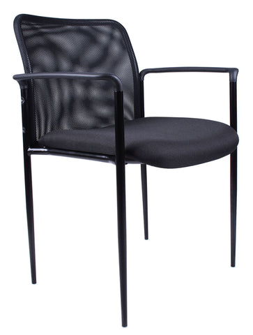 Boss Mesh Guest Chair, Black MODEL # B6909-BK
