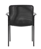 Boss Caressoft and Mesh Guest Chair, Black MODEL # B6909-CS