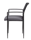 Boss Stackable Mesh Guest Chair - Grey MODEL # B6909-GY