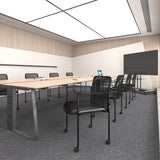 Boss Mesh Guest Chair with Casters, Black MODEL # B6909R-CS