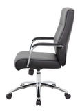 Boss Modern Executive Conference Chair - Black MODEL # B696C-BK