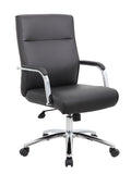 Boss Modern Executive Conference Chair - Black MODEL # B696C-BK