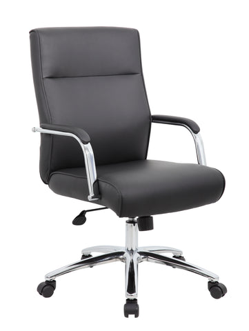 Boss Modern Executive Conference Chair - Black MODEL # B696C-BK