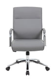 Boss Modern Executive Conference Chair - Grey MODEL # B696C-GY
