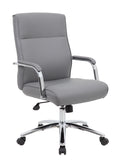 Boss Modern Executive Conference Chair - Grey MODEL # B696C-GY