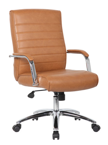 Boss Modern Executive Conference Chair - Caramel MODEL # B696CRB-CML