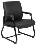 Boss Heavy Duty Antimicrobial Vinyl Guest Chair MODEL # B709