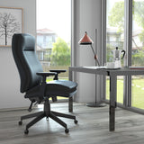 Boss Executive Chair, Black MODEL # B730-BK