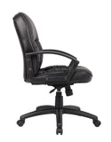 Boss Mid Back LeatherPlus Chair MODEL # B7306