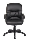 Boss Mid Back LeatherPlus Chair MODEL # B7306