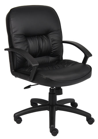 Boss Mid Back LeatherPlus Chair MODEL # B7306