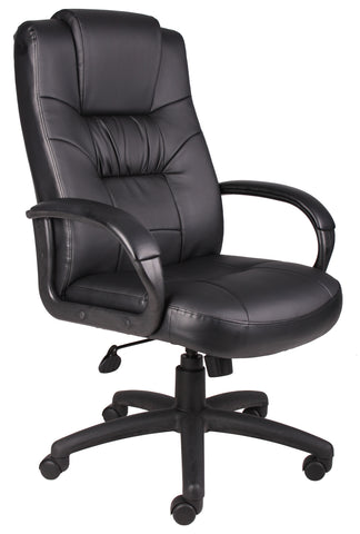 Boss Executive High Back LeatherPlus Chair MODEL # B7501