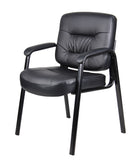 Boss Executive Mid Back LeatherPlus Guest Chair MODEL # B7509