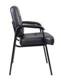 Boss Executive Mid Back LeatherPlus Guest Chair MODEL # B7509