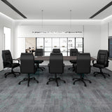 Boss Executive Leather Plus Chair W/Padded Arm MODEL # B7601