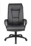 Boss Executive Leather Plus Chair W/Padded Arm MODEL # B7601