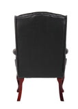 Boss Wingback Traditional Guest Chair In Black MODEL # B809-BK