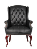 Boss Wingback Traditional Guest Chair In Black MODEL # B809-BK