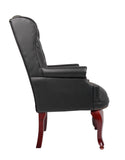 Boss Wingback Traditional Guest Chair In Black MODEL # B809-BK