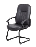 Boss Executive Leather Budget Guest Chair MODEL # B8109