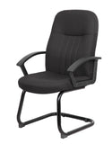 Boss Mid Back Fabric Guest Chair In Black MODEL # B8309-BK