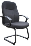 Boss Mid Back Fabric Guest Chair In Black MODEL # B8309-BK