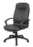 Boss High Back LeatherPlus Chair MODEL # B8401