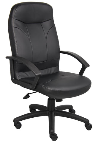 Boss High Back LeatherPlus Chair MODEL # B8401