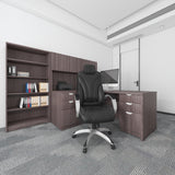 Boss Executive Hinged Arm Chair - Black MODEL # B8871-BK