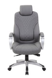 Boss Executive Hinged Arm Chair - Grey MODEL # B8871-GY