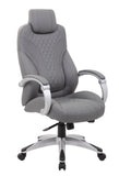 Boss Executive Hinged Arm Chair - Grey MODEL # B8871-GY