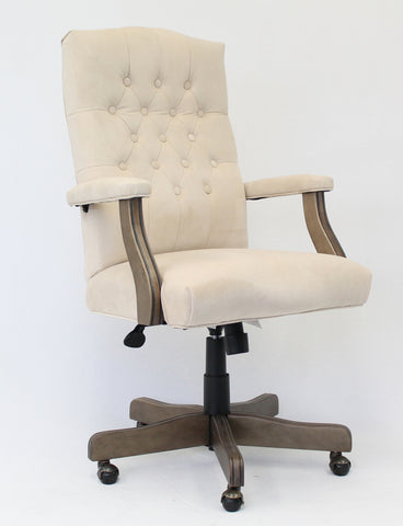 BOSS Executive Champagne Velvet With Driftwood Finish Frame MODEL # B905DW-CMP