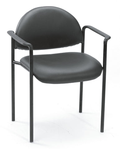 Boss Diamond Stacking W/Arm In Black Caressoft MODEL # B9501-CS