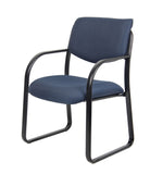 Boss Blue Fabric Guest Chair MODEL # B9521-BE