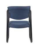 Boss Blue Fabric Guest Chair MODEL # B9521-BE