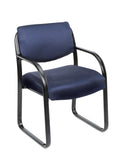 Boss Blue Fabric Guest Chair MODEL # B9521-BE