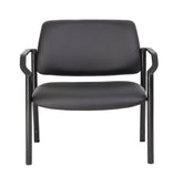 Boss Antimicrobial Guest Chair, 500 lb. weight capacity MODEL # B9591AM-BK-500