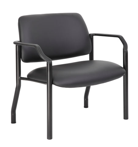 Boss Antimicrobial Guest Chair, 500 lb. weight capacity MODEL # B9591AM-BK-500