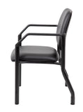 Boss Antimicrobial Guest Chair, 300 lb. weight capacity MODEL # B9591AM-BK