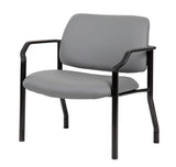 Boss Antimicrobial Guest Chair, 500 lb. weight capacity MODEL # B9591AM-GY-500